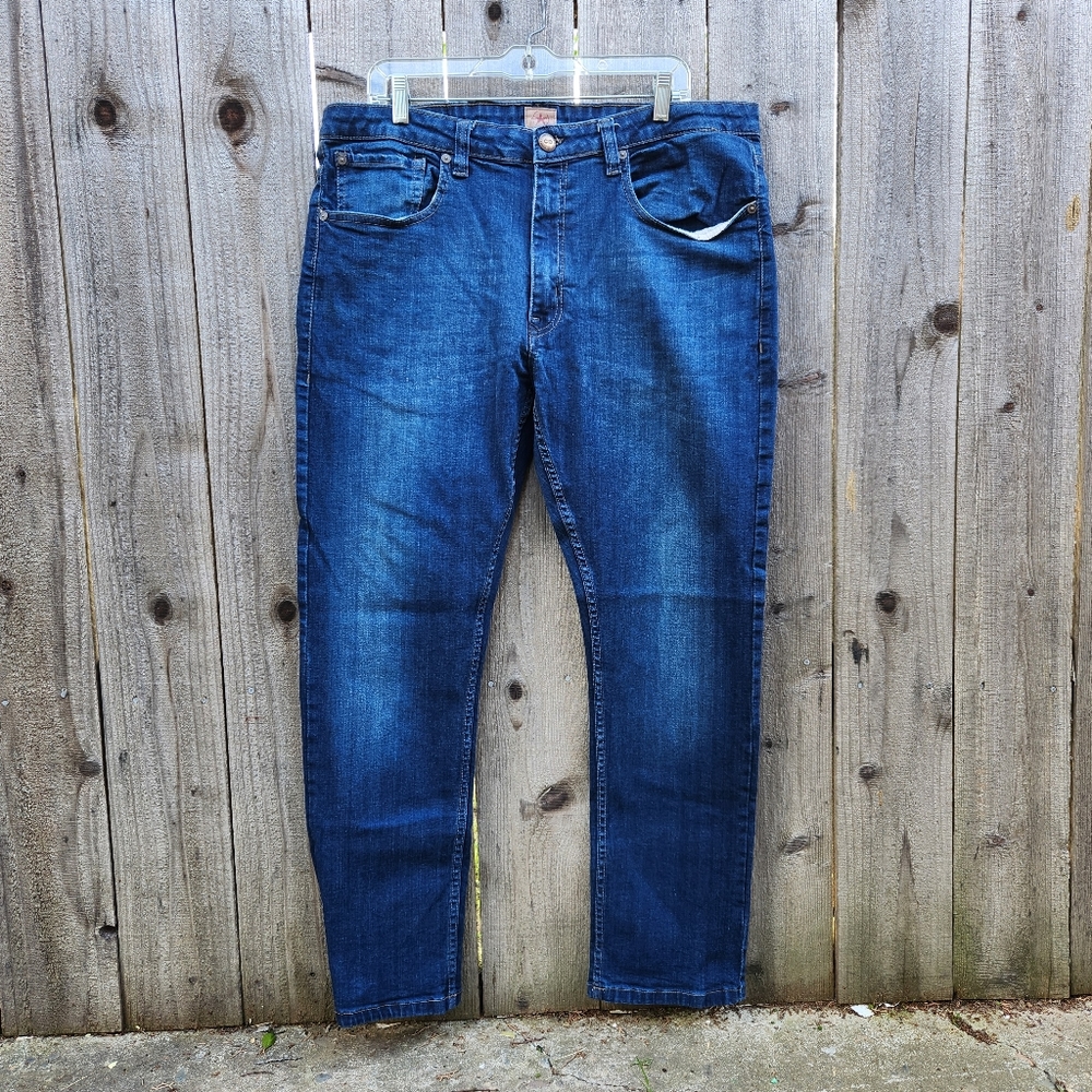 Copper Denim Men's Jeans Color Blue Denim Size 36x30